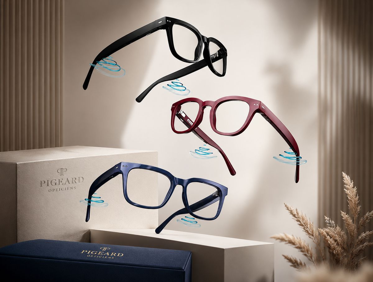 Lunettes Nuance Audio — assistance auditive invisible